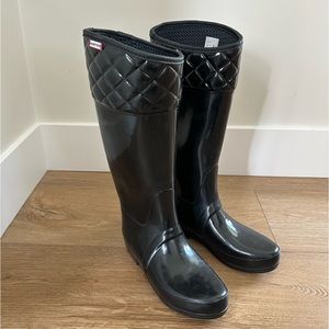 Hunter Black Boots